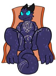 1cuntboy 2018 aliasing andromorph anthro blue_sclera bodypaint claws cuntboy digital_media_(artwork) femboy girly horn intersex kobold legs_up looking_at_viewer lying nude on_back presenting presenting_pussy purple_scales pussy reptile ritual rune runes scales scalie simple_background smile solo spread_legs spreading trout_(artist)