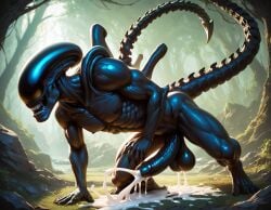 1boy 1male 1monster ai_generated alien alien_(franchise) balls ballsack biceps big_balls big_cock big_dick big_penis big_testicles booster_rex cock cum dick ejaculation fat_balls fat_cock fat_penis heavy_balls heavy_cock heavy_dick heavy_penis heavy_testicles huge_balls huge_cock huge_testicles large_balls large_cock large_dick large_penis large_testicles long_penis male male_nipples male_only male_xenomorph monster nipples nutsack pecs penis solo solo_male testicles vein veins veiny veiny_cock veiny_dick veiny_penis xenomorph