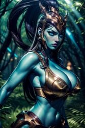 ai_generated big_breasts civitai female ghost ghost_girl ijwitgs8 kalista league_of_legends looking_at_viewer realistic video_games