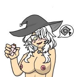 2d 2d_(artwork) 2d_artwork breasts color_edit potion_bottle requesting roblox roblox_game robloxian sol's_rng stella_(sol's_rng) tagme third-party_edit white_hair