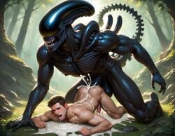 1human 1man 2boys abs ai_generated alien alien/human alien_(franchise) balls ballsack biceps big_balls big_cock big_dick big_penis big_testicles booster_rex brown_hair caucasian caucasian_male cock cum cum_drip cum_everywhere cum_in_ass cum_inside cum_on_body cum_while_penetrated deltoids dick dominant dominant_humanoid dominant_male ejaculation erection excessive_cum fat_balls fat_cock fat_penis heavy_balls heavy_cock heavy_dick heavy_penis heavy_testicles human human_on_humanoid humanoid_dominating_human humansub hunk interspecies large_balls large_cock large_dick large_penis large_testicles larger_humanoid larger_male male male_nipples male_only male_penetrated male_penetrating_male male_xenomorph monster monster_on_male nipples nuts nutsack orgasm pecs pectorals penis simultaneous_orgasms smaller_human smaller_male smaller_penetrated submissive_human submissive_male testicles white_male xenomorph xenophilia yaoi