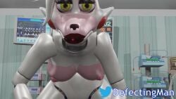 1boy 1boy1girl 1girls 3d 3d_model animated animatronic anthro anthro_on_human boobs_out breasts defectingman female femdom femdom_pov five_nights_at_freddy's five_nights_at_freddy's_2 furry hands_on_chest heart_monitor hospital hospital_bed male mangle_(fnaf) monitor mp4 no_sound on_bed on_top on_top_of_another on_top_of_viewer penis penis_in_pussy pov pov_eye_contact pussy robot robot_girl robot_humanoid robot_on_human tagme touching_body twitter twitter_username video