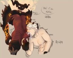 alucard_(mobile_legends) cum gay male male_only mobile_legends muscular muscular_male thamuz_(mlbb)