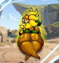 1girls anthro anthrofied ass breasts breasts dj_arts female flora_fauna plant plant_girl plant_humanoid plantie plants_vs_zombies popcap_games pussy sunflower_(pvz) sunflower_queen_(pvz) sunny_(dj_arts)