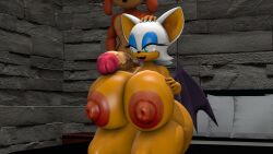 3d 3d_model big_breasts big_penis breasts cleavage female furry huge_breasts huge_cock mobian mobian_(species) mobian_bat nipples novaparadox1337 penis rouge_the_bat sega sonic_(series) sonic_adventure_2 sonic_the_hedgehog_(series) thick_thighs wide_hips