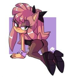 hannah_the_hedgehog misswerehog mobian_(species) oc original_character pink_fur pink_hair sega sonic_(series) sonic_oc sonic_team sonic_the_hedgehog_(series)