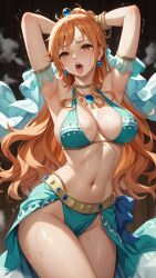 nami (one piece) from one piece by cilkmilk