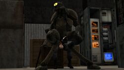 2boys 3d alien/human alien_genitalia anal_sex artist_request big_penis big_sub clothed clothing erection forced forced_sex gay half-life half-life_(series) half-life_opposing_force hecu human human_on_anthro human_penetrating larger_sub male male/male male_only marine masturbating_while_penetrated nude power_bottom questionable_consent rape sex shock_trooper size_difference slit slit_penis small_dom_big_sub smaller_male