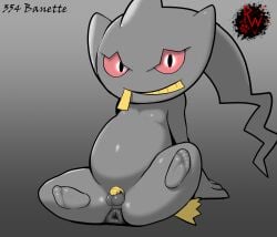 anus balls banette chastity_cage chastity_device darkened_genitalia digital_media_(artwork) featureless_feet feet generation_3_pokemon genitals ghost hi_res humanoid humanoid_genitalia humanoid_penis looking_at_viewer male micropenis nintendo on_model penis pokemon pokemon_(species) presenting puffy_anus rapistwerewolf short_stack simple_background small_balls small_penis smile soles solo spirit spread_legs spreading tail zipper zipper_mouth