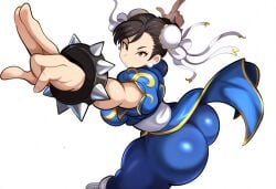 ai_generated ass big_ass bubble_butt chinese chinese_clothes chun-li dat_ass female mullon novelai solo street_fighter street_fighter_6