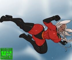 1girls abs abs_visible_through_clothing ass belt big_ass big_breasts black_boots black_gloves black_panties bodysuit boots breasts bunny_ears bunny_girl clothed confident confident_smile cosplay dark-skinned_female dark_skin elastigirl elastigirl_(cosplay) female female_focus female_only full_body_suit gloves helen_parr heroic_pose high_heels large_breasts looking_at_viewer miruko muscular muscular_female my_hero_academia nipple_bulge nipples nipples_visible_through_clothing rabbit rabbit_ears rabbit_girl red_bodysuit red_eyes rumi_usagiyama shosho_oekaki skin_tight skin_tight_outfit skindentation skintight_bodysuit small_waist smiling smiling_at_viewer smirk smirking_at_viewer smug smug_expression smug_face smug_grin smug_smile solo solo_female solo_focus stomach_bulge superheroine symbol teeth the_incredibles thick_thighs thighs tight_bodysuit tight_clothes tight_clothing tight_fit tight_panties usagiyama_rumi white_hair wide_hips