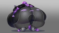 bbw big_ass big_belly big_breasts big_butt big_thighs huge_ass huge_belly huge_breasts huge_thighs mass_effect massive_ass massive_breasts quarian secretcorgi tali'zorah_nar_rayya tearing_clothes