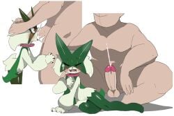 anthro bodily_fluids cervikalova cum cum_in_mouth cum_inside deep_throat duo female game_freak generation_9_pokemon genital_fluids hi_res human interspecies male male/female mammal meowscarada nintendo oral oral_penetration penetration pokemon pokemon_(species) pokephilia