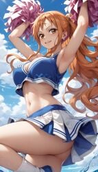 ai_generated cilkmilk female female_only nami_(one_piece) one_piece