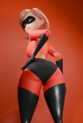 ass big_ass checking_out_self clothed clothed_female clothing elastigirl elastigirl_(fortnite) female female_only fortnite fully_clothed fully_clothed_female hand_on_hip helen_parr helen_parr_(fortnite) huge_ass kfc_(artist) looking_back looking_back_at_viewer mask masked masked_female open_mouth sfw shiny shiny_hair solo solo_female the_incredibles