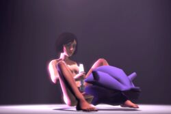 3d animated artist_request bioshock bioshock_infinite creature crossover elizabeth_comstock human interspecies male_pokemon/female_human oral_sex pokemon pokephilia sex shellder tagme zoophilia