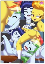 bbmbbf comic equestria_girls equestria_untamed friendship_is_magic hasbro my_little_pony my_little_pony:_friendship_is_magic older older_female palcomix rainbow_dash_(eg) rainbow_dash_(mlp) sex_reeducation soarin soarin_(eg) soarin_(mlp) spitfire_(eg) spitfire_(mlp) young_adult young_adult_female young_adult_male young_adult_woman