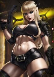 belly_button magik_(illyana_rasputin) marvel navel waist