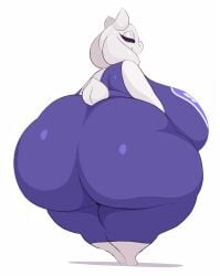 arizonathevixen big_ass big_breasts breasts bubble_butt female furry huge_ass huge_breasts hyper_ass milf thick_thighs toriel undertale wide_hips