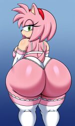 ai_generated amy_rose autismmix autismmix_pony(model) pixai sonic_(series) sonic_the_hedgehog_(series)