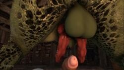 1boy 1futa 3d animated anthro argonian deeja diphallia diphallism facesitting fat_ass futa_on_male futanari longer_than_10_seconds looking_at_viewer male multi_genitalia multi_penis no_sound penis pov rayhuma shorter_than_30_seconds skyrim tagme taker_pov the_elder_scrolls thick_ass thick_thighs video