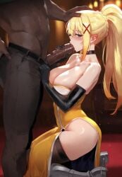 ai_generated big_breasts blacked dark-skinned_male sluts