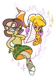 chalkzone crossovers, jojo's_bizarre_adventure kirby:_right_back_at_ya! kirby_(series) lady_like parody penny_sanchez