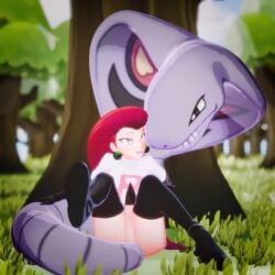 arbok interspecies jessie_(pokemon) novart pokemon tagme video