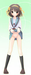 suzumiya haruhi from suzumiya haruhi no yuuutsu by houmitsu