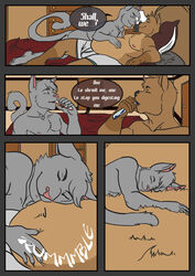 abs anthro baku bigger_version_at_the_source chubby comic feline fur furry grey_fur macro/micro male mammal muscles penis shrinking tastytoxins trigger vore