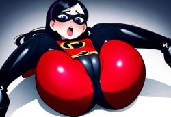 ai_generated cameltoe fingering spread_legs the_incredibles violet_parr