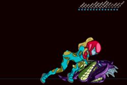 handjob metroid metroid_fusion nintendo samus_aran space_pirate