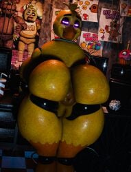 3d absurd_res animatronic anthro anus ass avian big_anus big_breasts big_butt bird blender blender_(artwork) blender_eevee breasts chica_(fnaf) chica_(octal) chicken classic_chica_(fnaf) clothing creepy cupcake_(fnaf) desk digital_media_(artwork) drawing electronics female five_nights_at_freddy's furniture furry furry_female furry_only galliform gallus_(genus) genitals glowing glowing_eyes hi_res legwear looking_at_butt looking_at_viewer machine monitor office phasianid poster presenting presenting_hindquarters puffy_anus purple_eyes pussy robot robot_anthro scott_cawthon scottgames smile smiling_at_viewer solo table theant/thedirtyant thick_thighs tights turning_head