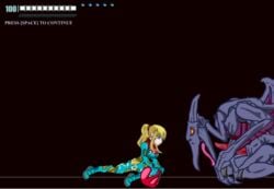 cum_on_body female finished finished_sex human male metroid metroid_fusion nintendo relaxing ridley samus_aran straight tired