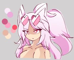 catgirl cathie_(rivergravidade) nude_female pink_hair rivergravidade