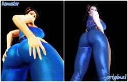 ass ass_focus ass_grab big_ass big_balls big_breasts big_thighs butt_grab chun-li chun-li_(fortnite) collage focus_on_ass fortnite fortnite:_battle_royale looking_at_viewer looking_back pov_crotch remastered sfm short_hair source_filmmaker source_filmmaker_(artwork) spread_legs street_fighter thick thick_ass thick_butt thick_hips thick_legs thick_thighs