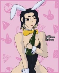 1boy 1femboy 2d 2d_(artwork) abstract_background alcohol anemone_antimony bags_under_eyes bedroom_eyes belly belly_button black_eyes black_hair blush blush_lines bottom_heavy bottom_heavy_femboy bow bowtie bulge bulge_through_clothing bunny_costume bunnysuit champagne cute dead_eyes dipstick_hair dyed_hair ear_piercing eye_bags fake_animal_ears femboy femboy_only flat_chest large_ass male male_only naizuri naughty_face nipple_slip nipples object_between_breasts one_eye_closed original original_character pale pale-skinned_male pale_skin penis pierced_ears piercing piercings scars scars_on_arm scars_on_thighs self_harm_scars self_upload sexually_suggestive shiny_skin skinny solo solo_femboy solo_focus solo_male sticking_out_tongue suggestive thick_thighs thin tongue tongue_out twink two_tone_hair wasp_(anemone_antimony) wide_hips wink