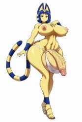 2023 2d 2d_(artwork) 2d_artwork absurd_res absurdres animal_crossing animal_ears animal_humanoid animal_tail ankha ankha_(animal_crossing) anthro anthro_only anthrofied big_balls big_testicles blue_hair cat_ears cat_girl cat_tail catgirl curvaceous curvaceous_body curvaceous_figure curvaceous_hips curves curvy curvy_body curvy_figure curvy_futa curvy_hips curvy_thighs egyptian egyptian_mythology feline furry furry_only futa_only futanari gigantic_balls gigantic_testicles hi_res highres hourglass_figure huge_balls huge_testicles jadf large_balls large_testicles oversized_balls short_hair slim slim_waist solo solo_futa tail yellow_body yellow_fur yellow_skin