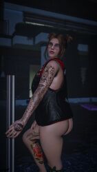 1girls amelia_waters ass ass blue_eyes breasts breasts breasts brown_hair female glasses grand_theft_auto grand_theft_auto_online grand_theft_auto_v hair_bun jacket jacket_open legs naked naked_female nipples nopixel nude nude_female nullinvoid pool poolside pussy standing tattoo tattoo_on_arm tattoo_on_belly tattoo_on_legs tattooed_arm tattoos thick_ass thick_lips thick_thighs thighs vagina