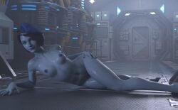 1girls 3d blue_skin guardians_of_the_galaxy guardians_of_the_galaxy_(game) naked nikki_gold_(guardians_of_the_galaxy_game)