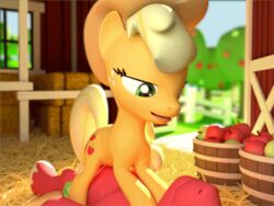 3d animated applejack_(mlp) barn big_macintosh_(mlp) blonde_hair brother brother_and_sister cowgirl_position equine female feral friendship_is_magic fur furry hair horse horsecock incest male mammal my_little_pony no_humans on_top open_mouth penetration penis pony sex sister source_filmmaker spectre_z straight tree uncensored vaginal_penetration