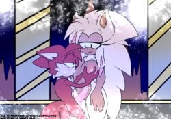 darknovansfw digital_art female male resoft(rewrite_amy) sonic.exe_(character) sonic_(series) sonic_the_hedgehog_(series)