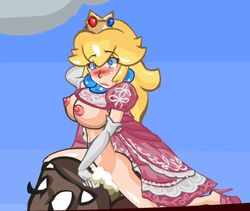 blonde_hair breasts cum goomba interspecies ivan_aedler mario_(series) nintendo nipples orgasm peach's_untold_tale playshapes princess_peach riding super_mario_bros.