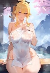 big_ass big_breasts blonde_hair blue_eyes breasts busty curvy curvy_figure genshin_impact hoyoverse jean_gunnhildr pawg thick thick_ass thick_thighs thighs voluptuous voluptuous_female wide_hips wide_thighs