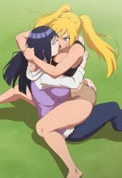 2girls ai_generated busty busty_female catfight competitive competitive_intercourse competitive_sex couple huge_breasts hyuuga_hinata hyuuga_hinata naruko naruto naruto_(series) naruto_shippuden rule_63 sexfight uzumaki_naruko uzumaki_naruto uzumaki_naruto wrestling yuri