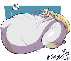 atsuinekowo big_ass bubble_butt furry huge_ass hyper_ass overweight tagme thick_thighs vore wide_hips