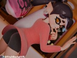 ass callie_(splatoon) looking_at_viewer pov splatoon