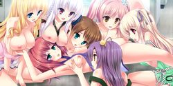 breasts censored class_zenin_maji_de_yuri?! female game_cg mbs_truth multiple_girls nipples tagme yuri