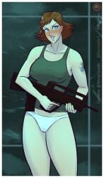 meryl_silverburgh metal_gear metal_gear_solid tagme