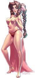 aerith gainsborough from final fantasy by negarobo